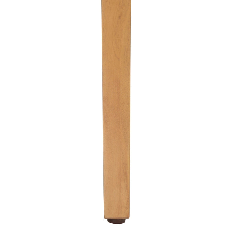 Bureau de style fermier avec piètement en A – Bois d'acajou