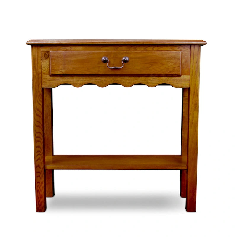 Console de hall mince avec tiroir et étagère inférieure – 20,3 cm de profondeur