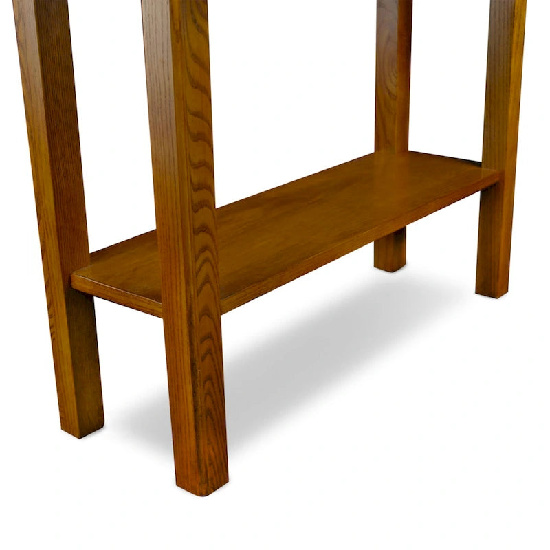 Console de hall mince avec tiroir et étagère inférieure – 20,3 cm de profondeur