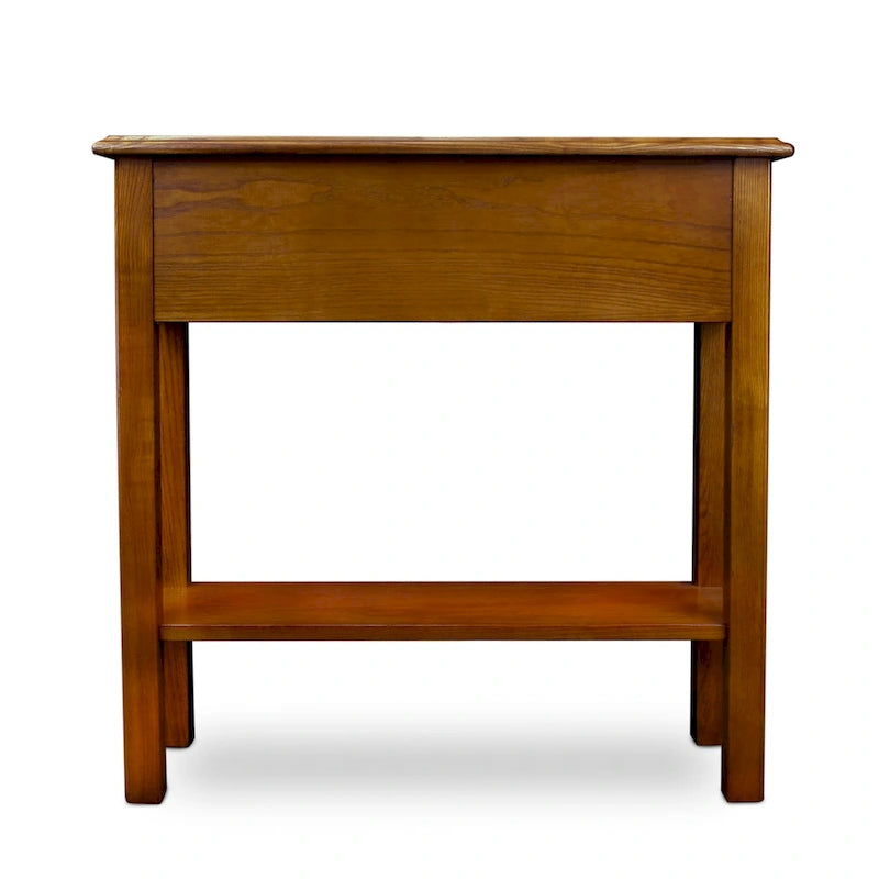 Console de hall mince avec tiroir et étagère inférieure – 20,3 cm de profondeur