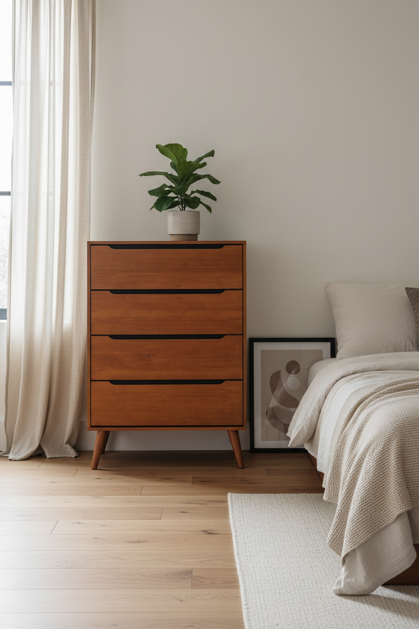 Mid-Century Dresser Lifestyle Scene